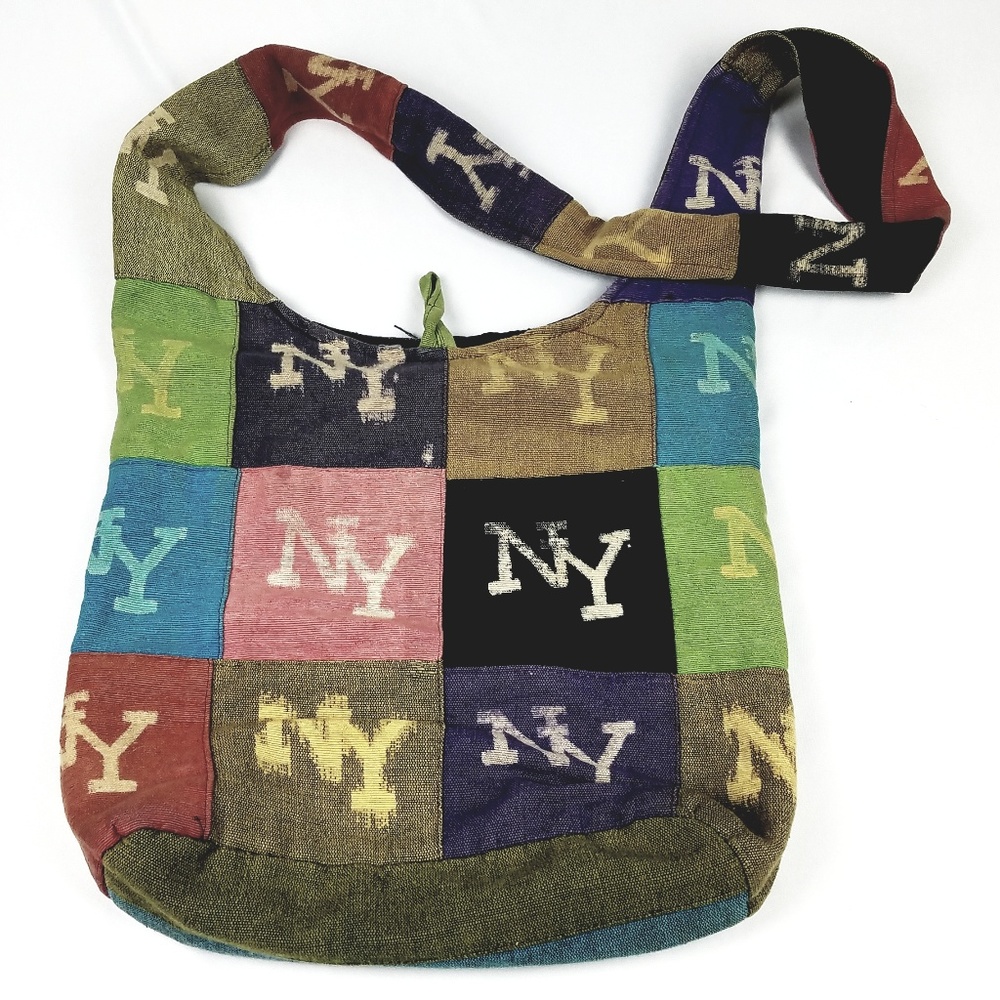 NY Patch Hobo Bag Purse